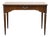 Henredon Furniture Banded Bookmatched Walnut Italian Provincial Style 40" Writing Desk For Sale