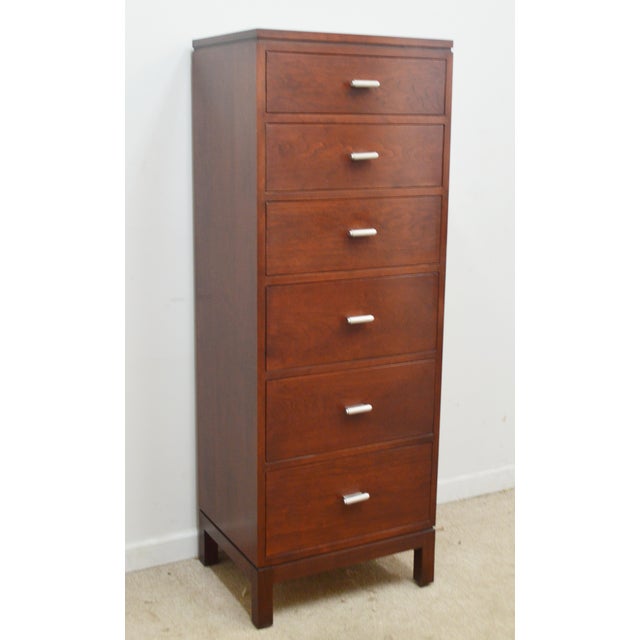 Lingerie Chest by Stickley. Store item #560A. It features six dovetailed drawers and solid wood construction.