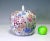 Chinoiserie Vintage Chinese Porcelain Ginger Jar One Thousand Flowers Design Over White Glaze For Sale - Image 3 of 9