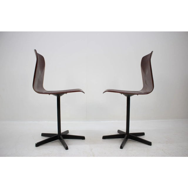 Pagholz Flötotto Set of Industrial Chairs by Elmar Flötotto for Pagholz Flötotto, 1970s For Sale - Image 4 of 11