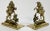Victorian Vintage Victorian Brass English Rose, Lion and Unicorn Bookends For Sale - Image 3 of 5