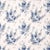 Sanderson Delphiniums Fabric in Indigo For Sale