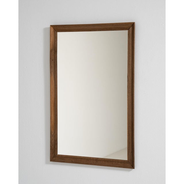 19th Century France Amber Wood Mirror For Sale In Greensboro - Image 6 of 8