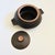 Two Toned Stoneware Lidded Serving Bowl For Sale - Image 4 of 10