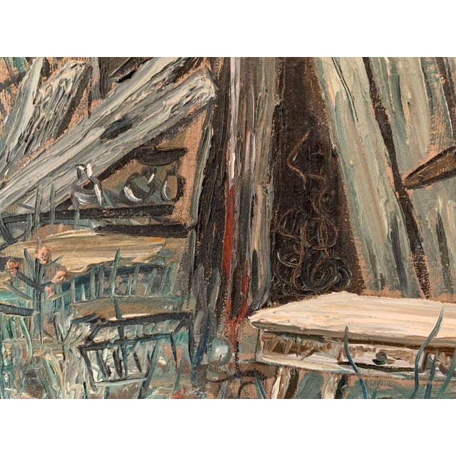 1950s James Apostle "Tobacco Road" Painting For Sale - Image 9 of 13