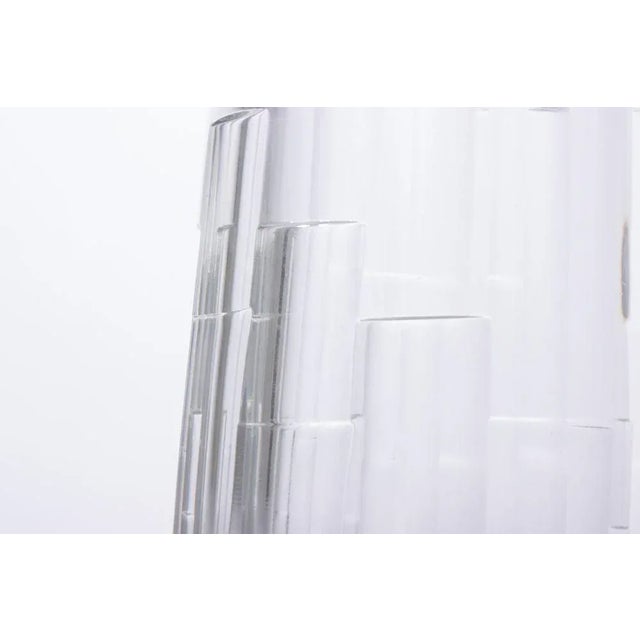 Glass Ice Martini Pitcher by Jasper Conran for Stuart Crystal For Sale - Image 7 of 12