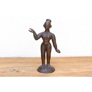 Antique Indian Bastar Mother Goddess Sculpture For Sale