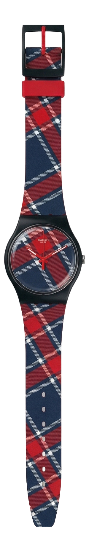 Maxi Tartan Wall Clock from Swatch, 1980