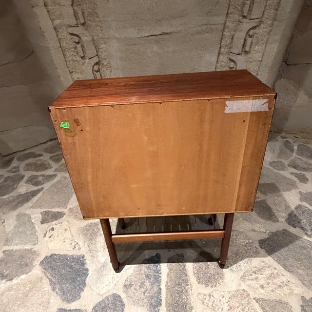 Danish Mid-Century Modern Cocktail Bar Cabinet Svend Langkilde Møbler For Sale - Image 15 of 17