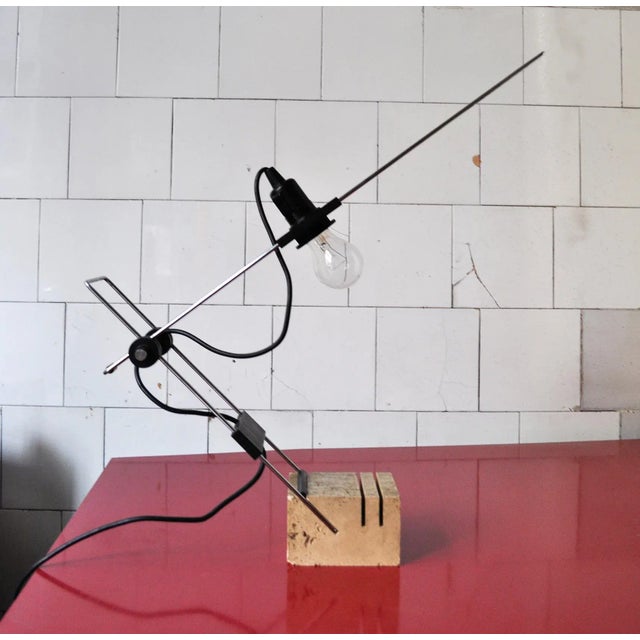 Italian Table Lamp, 1970s For Sale - Image 6 of 6