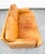 Mid Century Danish Modern Sofa Settee 2 Seater Tan Vante Leather Cognac Couch For Sale - Image 9 of 12