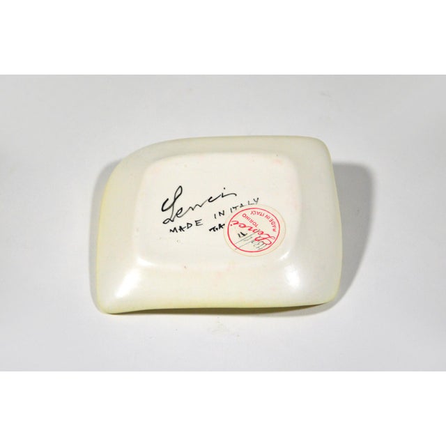 Music Coffee Service by Mario Sturani for Lenci Turin, 1940s, Set of 7 For Sale - Image 11 of 14