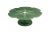 Traditional Bordallo Pinheiro Cabbage Cake Stand 12", Green For Sale - Image 3 of 3