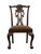 Chippendale Ethan Allen Newport Collection Traditional Chippendale Style Dining Chair 34-6401 - 570 Belmont Finish For Sale - Image 3 of 11