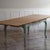 Rectangular extendable table in the louis xv style, made of oak, dating from around 1960–1970. The curved frame, the...