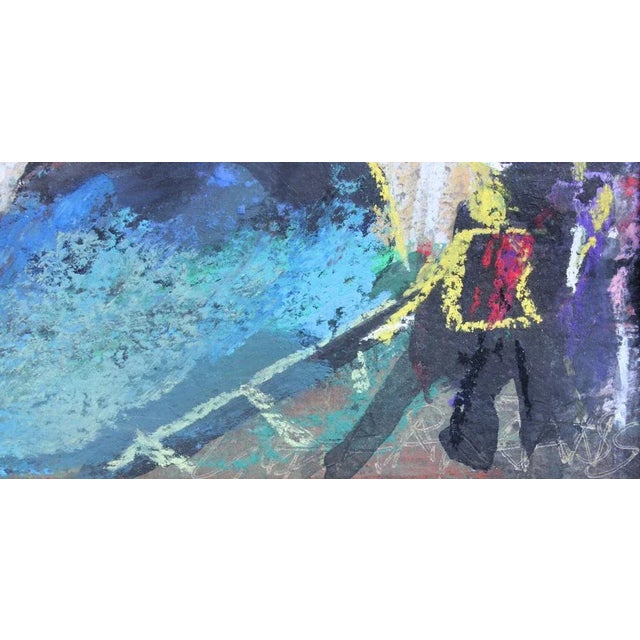 Paper Georgs Barkans, Travel Notes, 2007, Pastel on Paper For Sale - Image 7 of 9