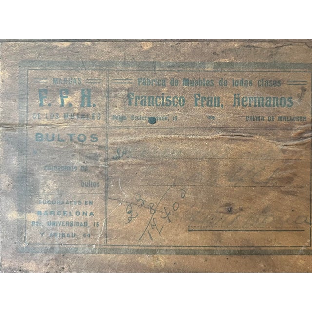 Antique Spanish Colonial Armless Bench For Sale - Image 10 of 11