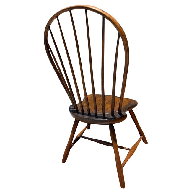 Antique 19th C English Windsor Chair For Sale In Los Angeles - Image 6 of 6