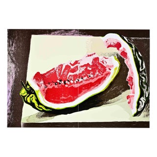 Renato Guttuso, Watermelon, 1982, Lithograph For Sale