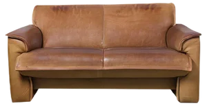 Neck Leather 2-Seat Sofa from Leolux, 1970s