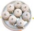 Mid 20th Century Vintage Italian Pot De Creme Set With Rosebud Lids & Serving Tray For Sale - Image 5 of 6