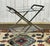 Clear Glass Serving Cart, 1990s For Sale - Image 15 of 16