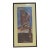Framed Batik Figurative Painting For Sale