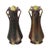 Art Nouveau Amphora Style Pottery Vases with Putti, 1890s, Set of 2 For Sale - Image 9 of 17