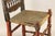 Dated 1902 German Schwälmer Folk Art Wedding Chair For Sale - Image 17 of 18