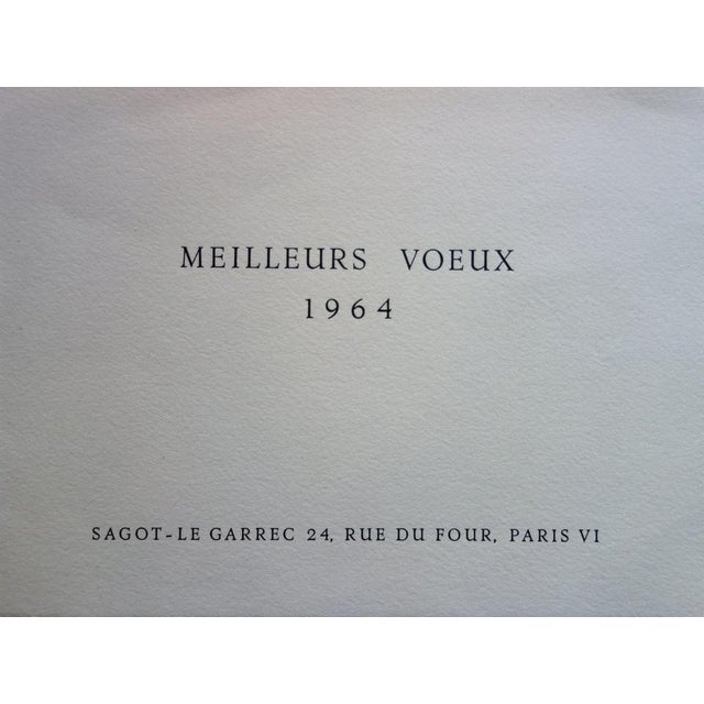 Modern Kiyoshi Hasegawa, Bird on a Flower of Light, Original Engraving For Sale - Image 3 of 6