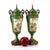 Pair Antique Limoges Porcelain & Ormolu Covered Urns With Genre Scenes C1890 For Sale - Image 6 of 8