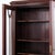 Wood Display Cabinet in Hand-Polished Mahogany with Glass Doors, 1900 For Sale - Image 7 of 11