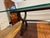 Contemporary Sculptural Trestle Wood + Glass Dining Table For Sale - Image 12 of 12