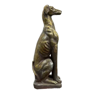 Vintage Regency Gilt Greyhound