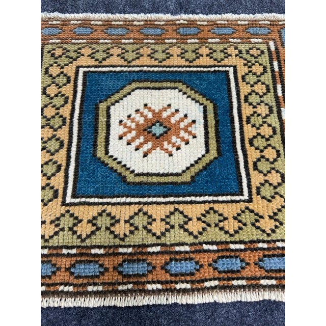 Contemporary Turkish Yastik Rug 1'7" x 1'3" For Sale - Image 3 of 5