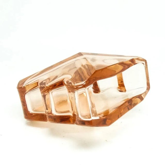 1930s Art Deco Vase from Moser, Czechoslovakia, 1930s For Sale - Image 5 of 8