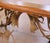 Early 20th Century Austrian Black Forest Antler Bench With Leather Seat For Sale - Image 4 of 9