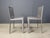 Grey Leather Dining Chairs from Cattelan, Italy, 1980s, Set of 8 For Sale - Image 7 of 10