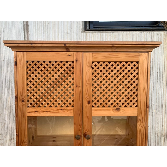 Early 20th Century Early 20th Century Cupboard or Cabinet, Walnut, Castillian Influence, Spain, Restored For Sale - Image 5 of 18