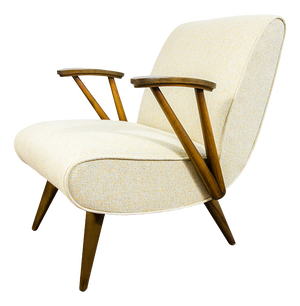 Mid-Century Modern Model 300-110 Lounge Chair from GFM, Poland, 1960s