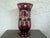 Egermann Bohemian Ruby Cut-to-Clear Engraved Vase – 12.25” For Sale - Image 9 of 12