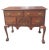 Brown Late 19th Century Chippendale Mahogany Lowboy With Ball and Claw Feet For Sale - Image 8 of 11
