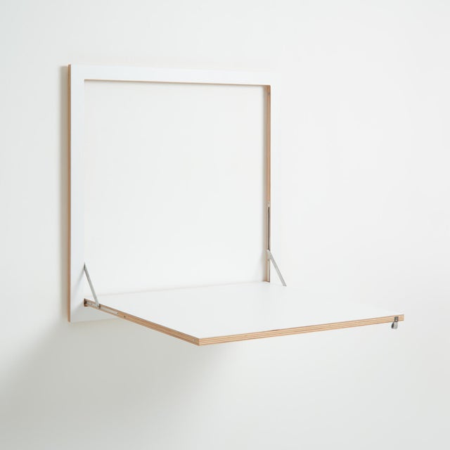Large 80×80-1 Folding Wall Desk from Ambivalenz For Sale - Image 4 of 7