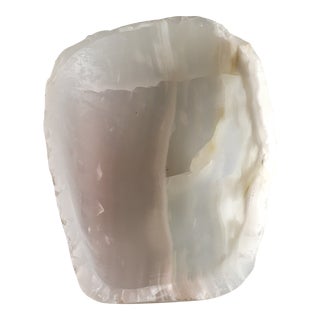 Vintage Onyx Decorative Bowl, Made in Italy For Sale