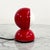 Artemide Red Eclisse Table Lamp by Vico Magistretti for Artemide, 1960s For Sale - Image 4 of 10