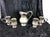 English Antique Anglo-Indian Hand-Chased Silver-Plate Pitcher & Pedestal Tankard Set - 5 Pieces For Sale - Image 3 of 9