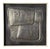Metal Menschengruppe Relief by Hermann Tomada, 1980 For Sale