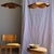Wood Large Wavy Leaf-Shaped Teak Pendant Light For Sale - Image 7 of 18