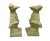 Metal Mid 20th Century Shabby Chic White Painted Cast Iron Bookends With Pineapple Design - a Pair For Sale - Image 7 of 13