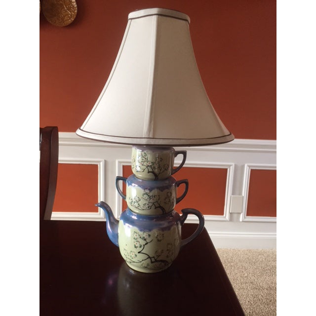 Stacked Ceramic Teapot Lamp Chairish
